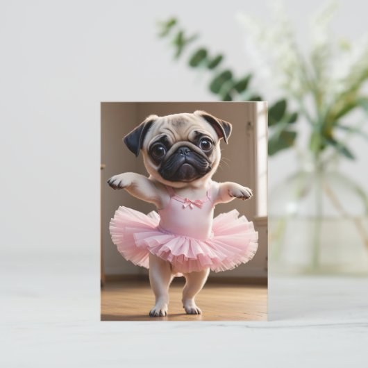Carte Postale Carlin Ballerina (Debout devant)