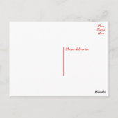 Carte postale Carlin Chien Chien Chien Chien Heure (Dos)