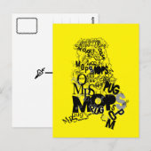 Carte Postale Carlin de type (Devant / Derrière)