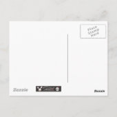 Carte Postale Carlin mignon avec foulard (Dos)