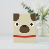 Carte Postale Carlin moche (Debout devant)