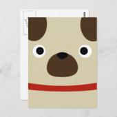 Carte Postale Carlin moche (Devant / Derrière)