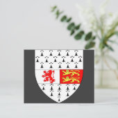 Carte Postale Carlow County Crest, Irlande (Debout devant)