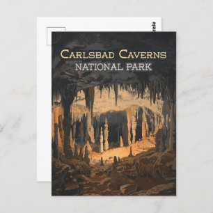 Carte Postale Carlsbad Cavernes Parc national Nouveau-Mexique