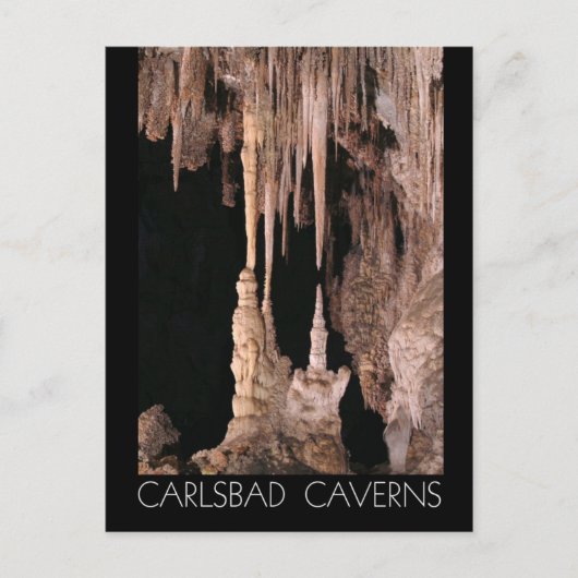 Carte Postale Carlsbad Caverns National Park, Nouveau-Mexique (Devant)