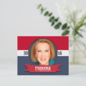 Carte Postale Carly Fiorina pour la présidence 2016 (Debout devant)