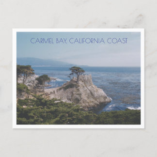 Carte Postale Carmel Bay California Coast Photo Vintage