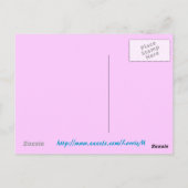 Carte postale Carmel Beach California (Dos)