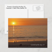 Carte postale Carmel-by-the-Sea, CA (Devant / Derrière)