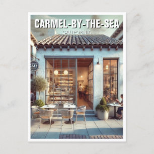Carte Postale Carmel by the Sea Cafe California