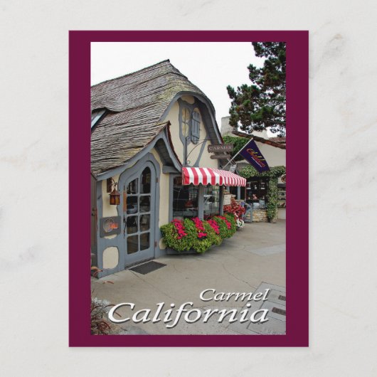 Carte Postale Carmel California (Devant)