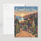 Carte Postale Carmel par la mer (Devant / Derrière)