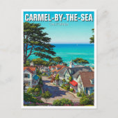Carte Postale Carmel par la mer (Devant)