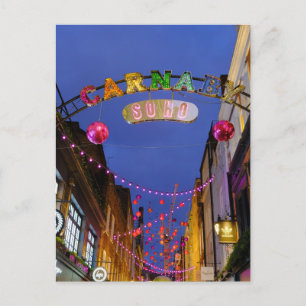 Carte Postale Carnaby Street, Soho, London Postcard