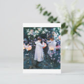 Carte Postale Carnation, Lily, Lily, Rose, Sargent (Debout devant)