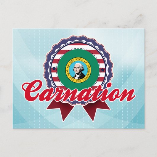 Carte Postale Carnation, WA (Devant)