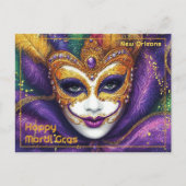 Carte Postale 💚 💜 💛 Carnaval (Devant)