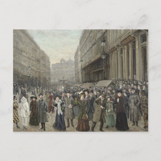 Carte Postale Carnaval à Lille (Devant)