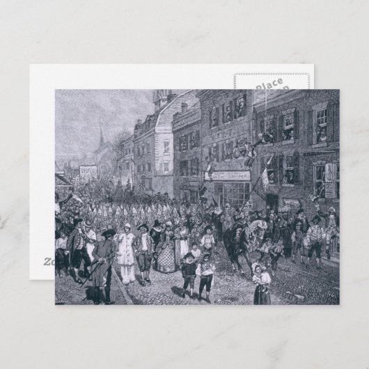 Carte Postale Carnaval à Philadelphie (Devant / Derrière)