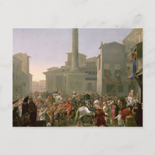 Carte Postale Carnaval à Rome, c.1650-51 (Devant)
