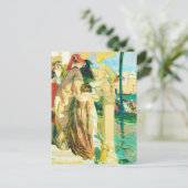 Carte Postale Carnaval à Venise, Lucien Simon (Debout devant)