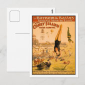 Carte Postale Carnaval de la Grande île de Coney 2 (Devant / Derrière)