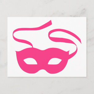 Carte Postale Carnaval de masque de théâtre