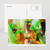 Carte Postale Carnaval de Notting Hill (Devant / Derrière)