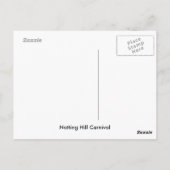 Carte Postale Carnaval de Notting Hill (Dos)