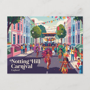 Carte Postale Carnaval de Notting Hill Angleterre