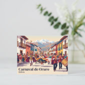 Carte Postale Carnaval de Oruro Bolivie (Debout devant)