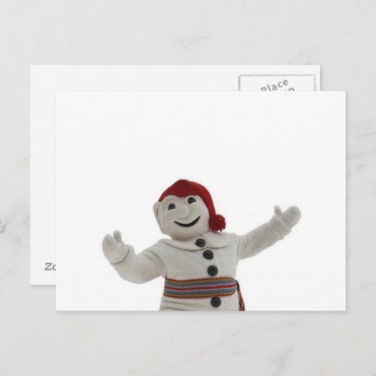 Carte Postale Carnaval de Québec (Devant / Derrière)