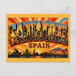 Carte Postale Carnaval de Santa Cruz de Tenerife en Espagne