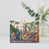 Carte Postale Carnaval de Trinité-et-Tobago (Debout devant)