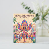 Carte Postale Carnaval de Trinité-et-Tobago (Debout devant)