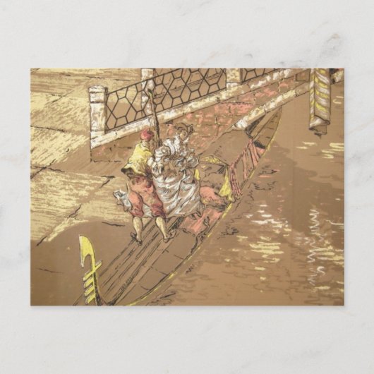 Carte Postale Carnaval de Venise (Devant)