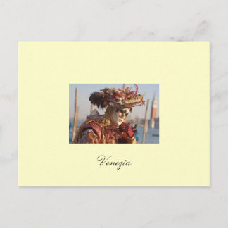 Carte Postale carnaval de Venise