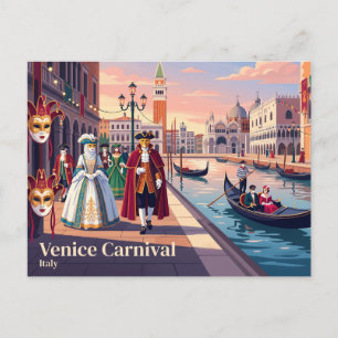 Carte Postale Carnaval de Venise, Italie