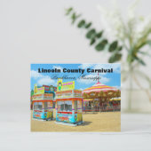 Carte Postale Carnaval du comté de Lincoln - Brookhaven, Mississ (Debout devant)