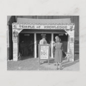 Carte Postale Carnaval Fortune Teller, 1938 (Devant)