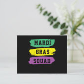 Carte Postale Carnaval Mardi Gras Squad Street Party (Debout devant)