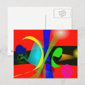 Carte Postale Carnaval Orange (Devant / Derrière)