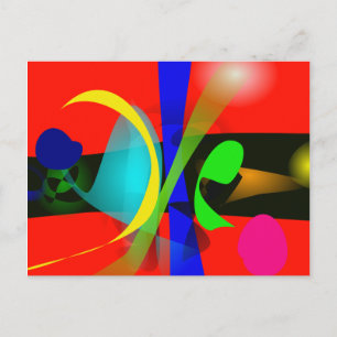 Carte Postale Carnaval Orange