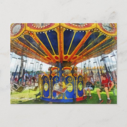 Carte Postale Carnaval - Super Swing Ride (Devant)