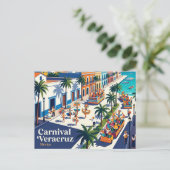 Carte Postale Carnaval Veracruz Mexique (Debout devant)