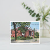 Carte Postale Carnegie Library, Sturgis, Michigan Vintage (Debout devant)