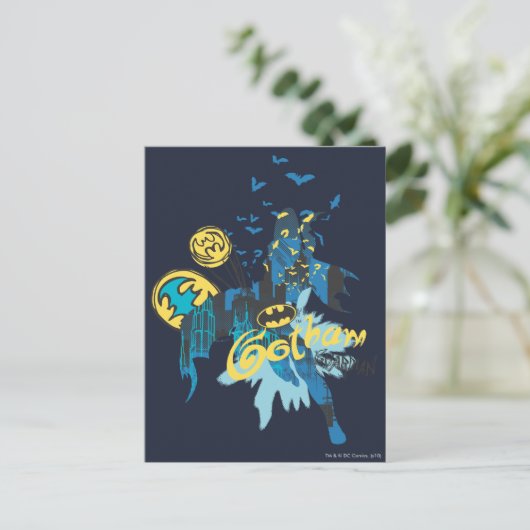 Carte Postale Carnet de bord Batman Gotham Guardian (Debout devant)