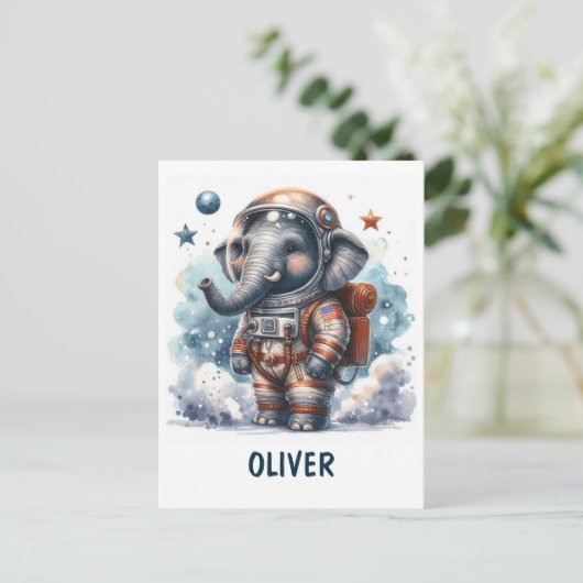 Carte Postale Carnet ÉLÉGANT POUR UN GARÇON COSMOMANUT (Debout devant)