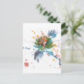 Carte Postale Carnival Chrysanthemum (Debout devant)