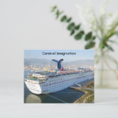 Carte postale Carnival Cruise Ship (Debout devant)